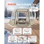 Pop up Bubble Tent, 3.05 x 2.75 m Waterproof & UV-Resistant, Clear Camping Tent Shelter Image 3