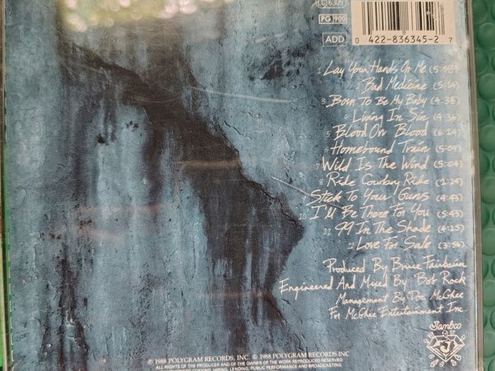 Bon Jovi - New Jersey CD (1988) Hard Rock EX+
