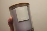 Large fragrance candle in glass container SEA SALT 500g NEW