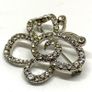 Vintage butterfly costume brooch Image 3