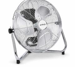 New Oypla Home 14" Chrome Floor Fan