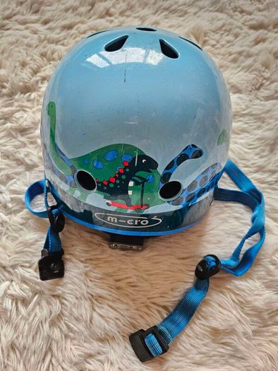 Micro Dino Printed Helmet for Bikes and Scooters