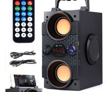 New 30W SP-A25 Column Speaker Bluetooth Radio FM Stereo Music Bass AUX SD #1417