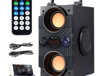 New 30W SP-A25 Column Speaker Bluetooth Radio FM Stereo Music Bass AUX SD #1417