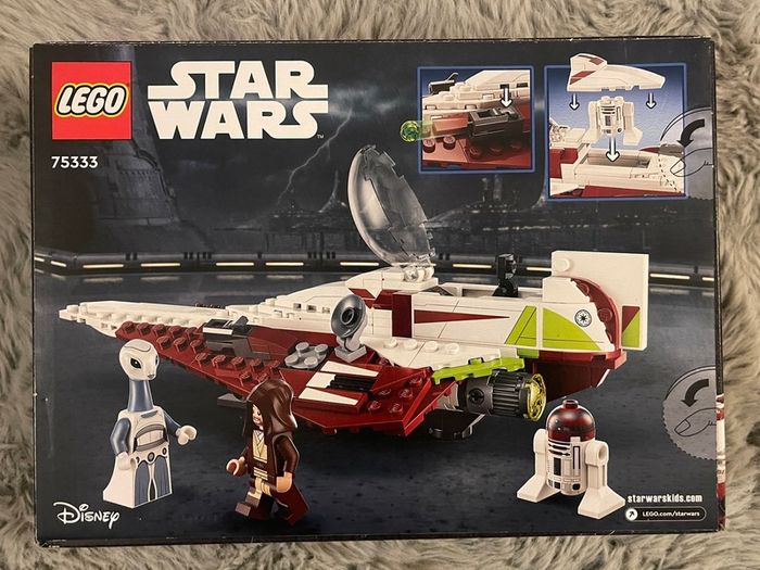 LEGO 75333 STAR WARS Obi-Wan Kenobi's Jedi Starfighter