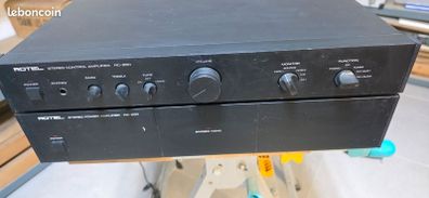 Rotel RC-850 and RB-850 Pre and power amplifiers Dual Mono with Moving Magnet (MM) and Moving Coil (MC)  cartridges