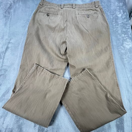 Oakman Vintage Active Stretch Canvas Chinos W36 L32 Brown