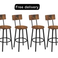 Bar Stools Set of 4