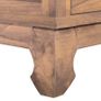 TV Cabinet 110x35x40 cm Solid Teak Wood Image 8