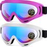 NEW SALE | 2-Pack Ski Goggles, Compatible Snowboard Goggles Image 7