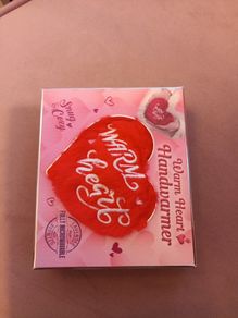 valentines cute and cozy hand warmer