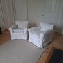 Antique 1920s Art Deco Easy Chairs Armchairs - Superb Pair Image 2