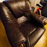 armchair, real leather Image 2