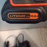 Black and Decker 10.8v drill battery + charger Image 2