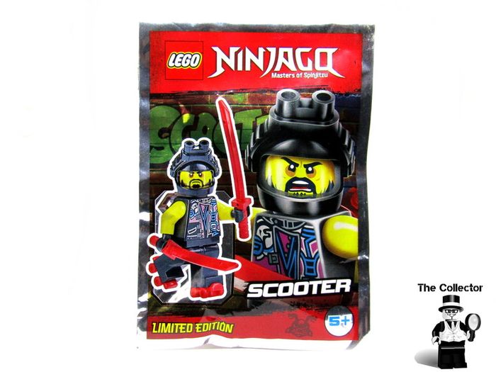 LEGO Ninjago Scooter Minifigure Foil Pack Polybag Limited Edition Brand New Sealed