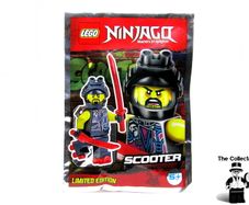LEGO Ninjago Scooter Minifigure Foil Pack Polybag Limited Edition Brand New Sealed