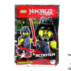 LEGO Ninjago Scooter Minifigure Foil Pack Polybag Limited Edition Brand New Sealed