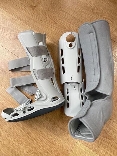 Ankle leg brace stabilizer as NEW professional FGP CVO-750 ECO SMART walker Ambidextrous M size (40 - 44)
