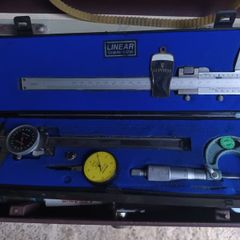 mitutoyo micrometer ,mitutoyo dial indicator , 2 vernier callipers
