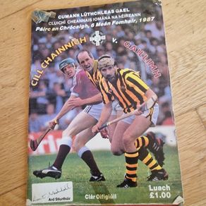 1987 All-Ireland Hurling Final Programme  Kilkenny  v Galway