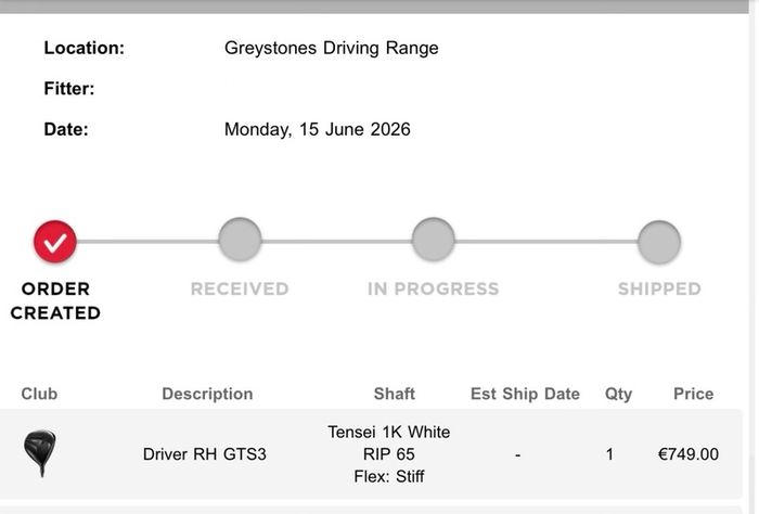 Titleist GTS3 Driver basically new