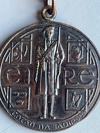 Original Irish War Of Independence Comrac Active Service Medal
