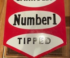 Enamel sign