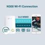 TP-Link TL-WA854RE N300Mbps WiFi Extender Booster, Internet Booster, Access Point,WiFi Repeater, WiFi Extender,App Control, WiFi Booster Range Extender, Smart Signal Indicator Image 4
