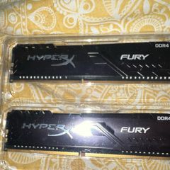 HyperX Fury Black 16gb 2x8GB DDR4-2666