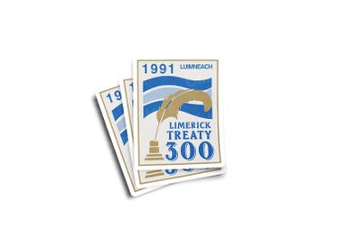 Limerick Treaty 300 Glossy Sticker 3-Pack