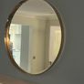Round Gold mirror 90 cm diameter Image 5