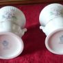 Pair Of Aynsley Little Sweetheart Pattern Two Handled Bone China Gold Gilt Vases Made In England Image 7