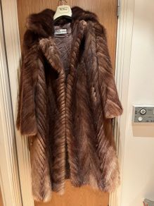 Real French fur coat