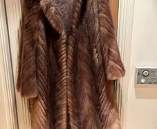Real French fur coat