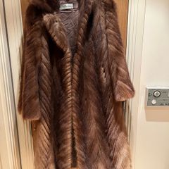 Real French fur coat