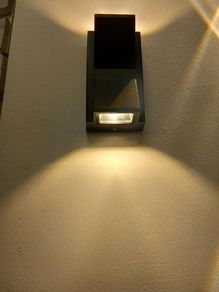 Black decorative wall light(aluminium body) 6w