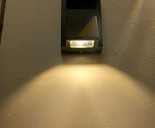 Black decorative wall light(aluminium body) 6w