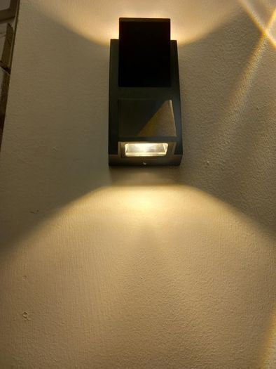 Black decorative wall light(aluminium body) 6w