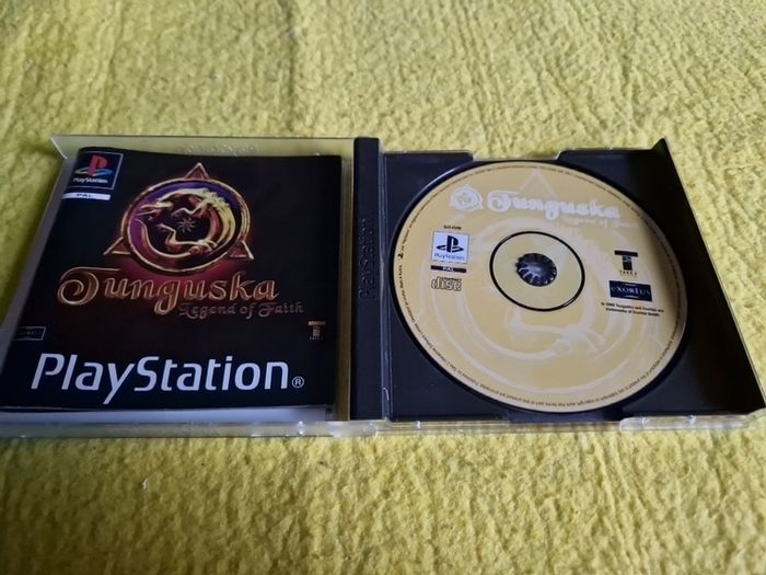 Tunguska Legend of Faith PlayStation1 ps1 PlayStation2 ps2 games Original