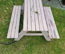 Ikea kids picnic bench