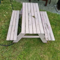 Ikea kids picnic bench