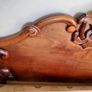 Beautiful Carved Wooden Headboard Image 2
