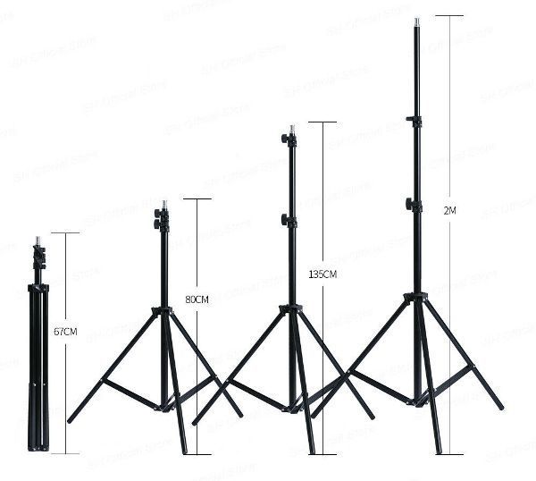 85W Dimmable LED Softbox Diffuser Stand Kit