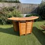 Teak outdoor bar Image 2