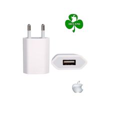 Apple iPhone 7 6 5 5S 5C 4S 4 EU AC Plug Wall Mains USB Charger Adapter