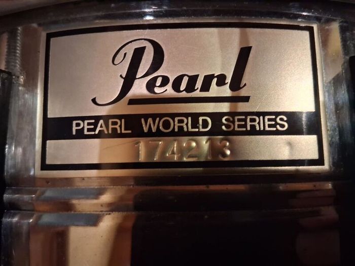 pearl world series snare drum