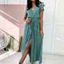 Summer Polka Dot Dress Size Uk 12 Image 6