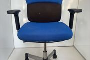 Blue office chairs 2x available