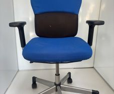 Blue office chairs 2x available