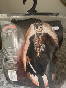 Dead king skeleton costume